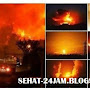 OTORITAS ISRAEL BILA KEBAKARAN TERUS BERLANJUTSATU MINGGU KEDEPAN  MAKA NEGARA ISRAEL BISA LUMPUH TOTAL ' ITU SEMUA AZAB DARI ALAH