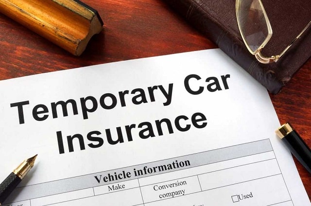what is short-term car insurance temporary vehicle coverage policy
