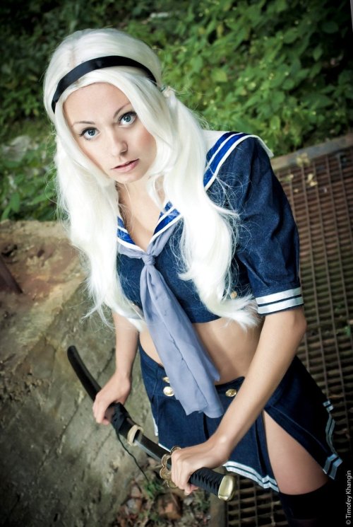 Alina Orihara alienorihara deviantart gata cosplay mulher russa geek modelo anime séries games