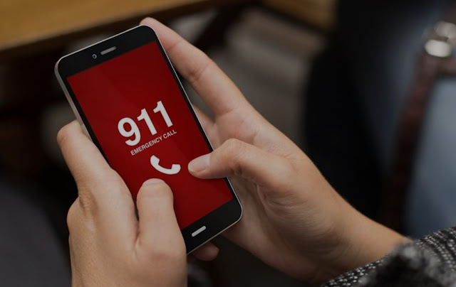 "Illustration of the emergency hotline connection, 911. (SHUTTERSTOCK)"