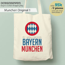 OceanSeven_Shopping Bag_Tas Belanja__Football Addiction_Munchen Original 1