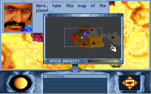 Dune 1 - Prospectors and Spice Density Description