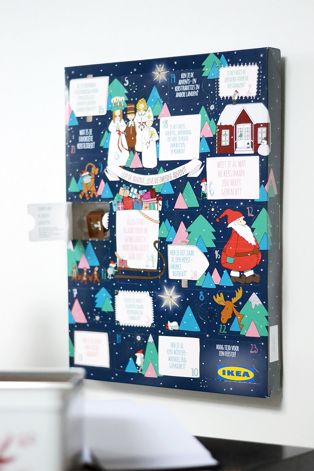 Ikea, adventskalender, advent calendar, coupon, gift, discount, christmas, vinter 2016