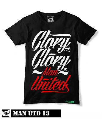 Kaos Distro Bola Manchester United 13 - Glory MU