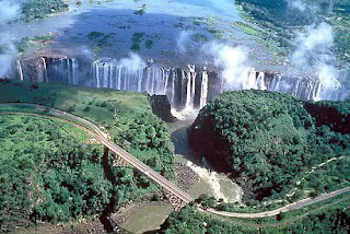 VICTORIA WATERFALL Zambezi River Africa