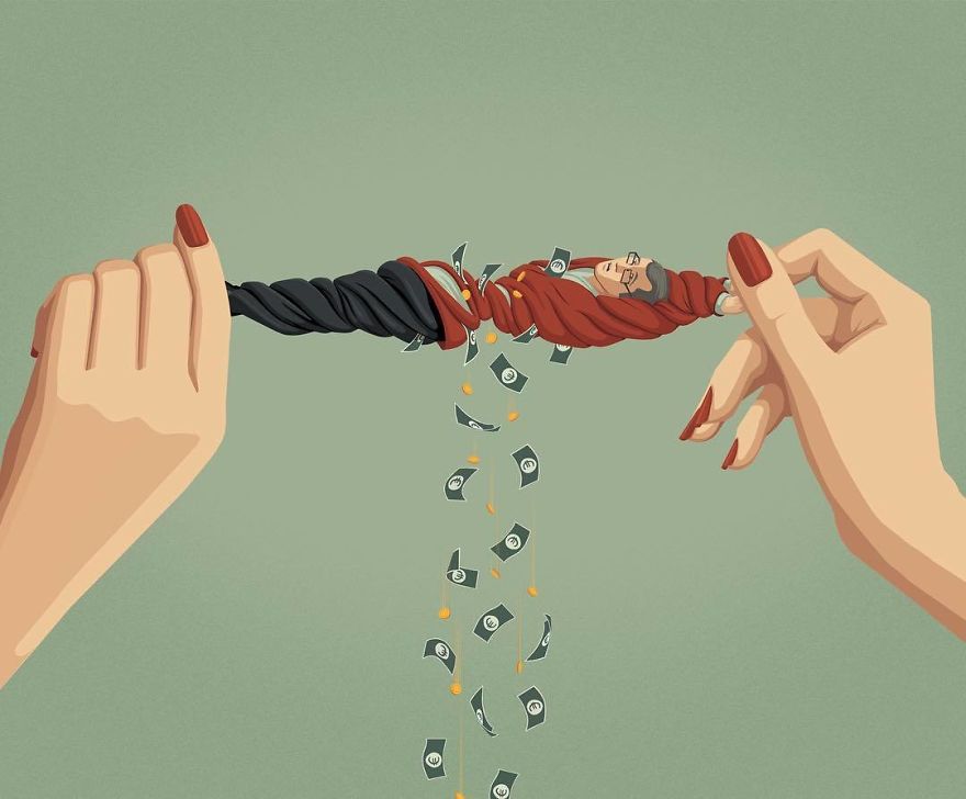 25 Sincere Illustrations Depict The Harsh Truth About The World We Live In