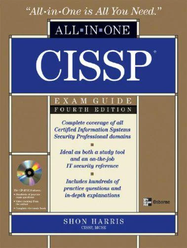 Download CISSP Certification All-in-One Exam Guide, Fourth Edition 4th Edition [PDF]
