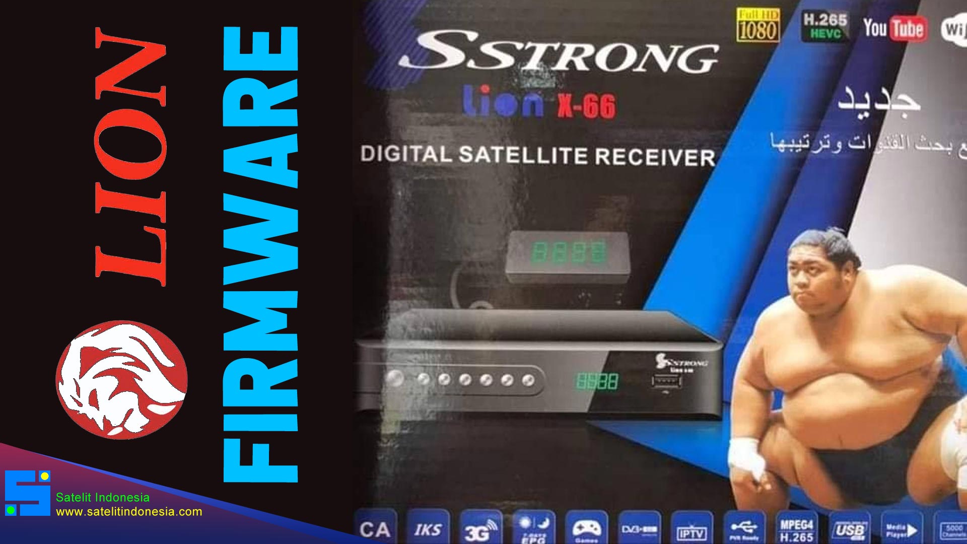 Download Software SStrong Lion X66 New Update Firmware Receiver