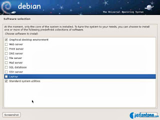 Cara Install Debian 6 Squeeze Berbasis GUI Lengkap Dengan Gambar - Feriantano.com