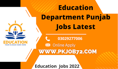 Education Department Punjab Jobs Latest