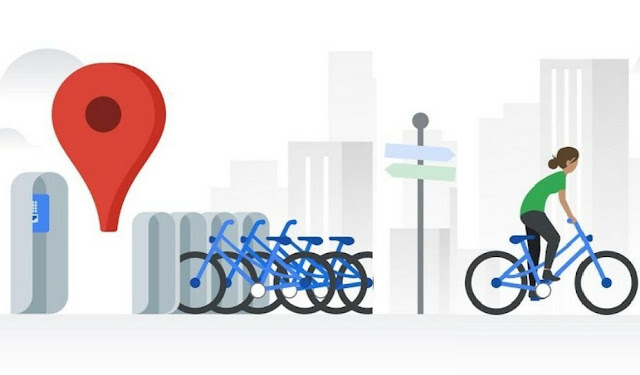 google maps bici bike sharing