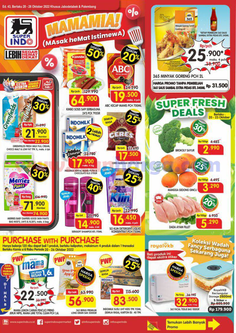 Katalog Promo Superindo 20 - 26 Oktober 2022