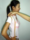 Make a Vietnamese Dress Ao Dai: armpit