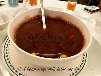 Paulin's Muchies - Ban Heng at The Cathay - Red Bean soup with lotus seed