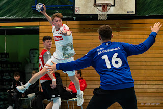 Sportfotografie DHB Handball Deutschland Cup Sportforum Berlin