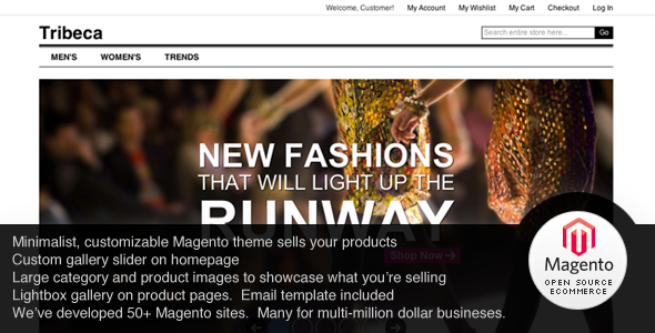 Tribeca Magento Theme - Miscellaneous Magento
