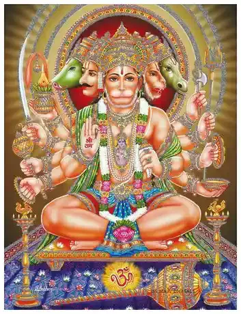 panchmukhi hanuman images