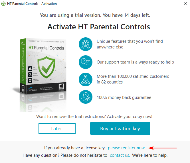 HT Parental Controls