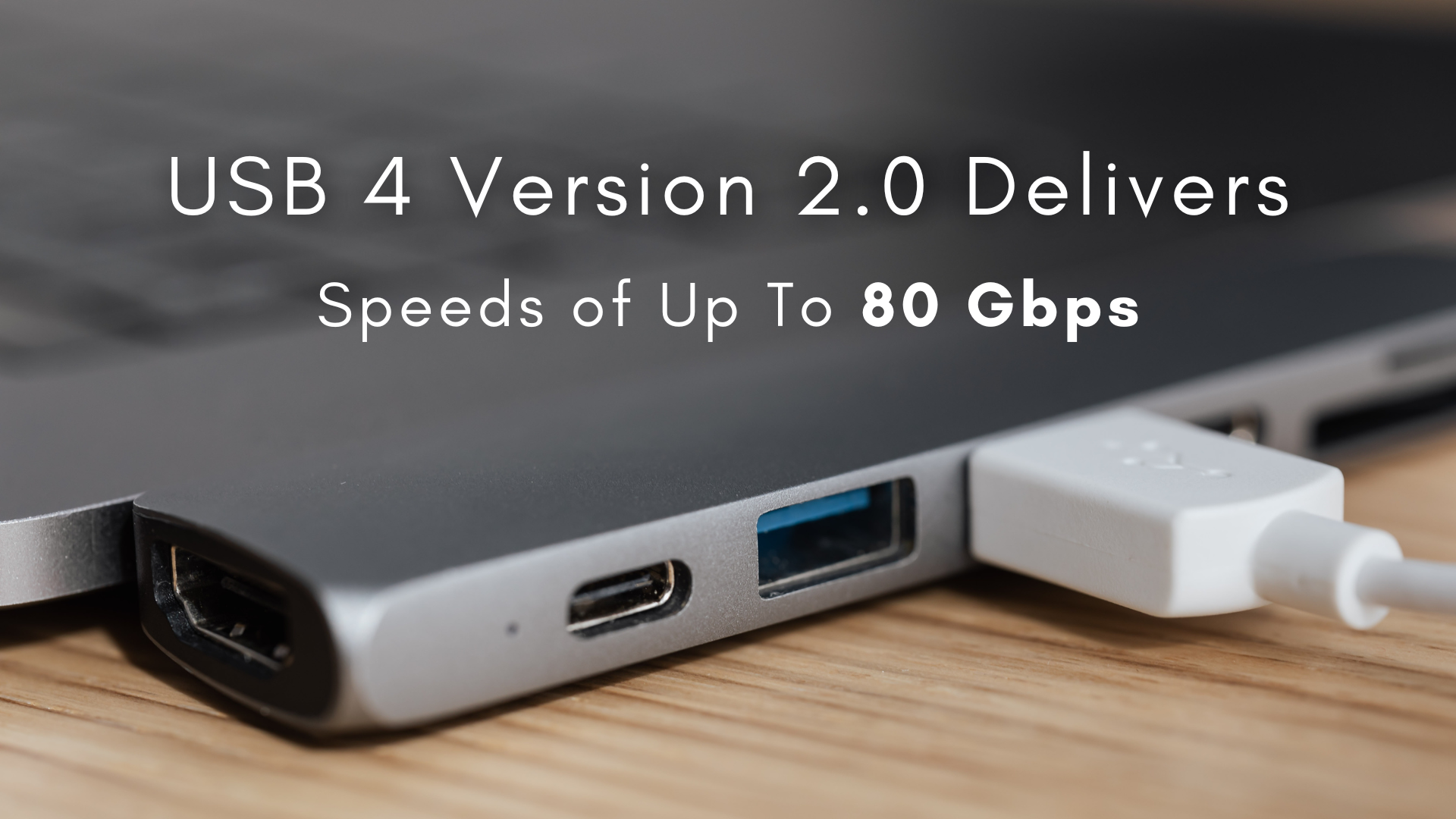 USB4 Version 2.0 to Offer 80Gb/s Transfer Speeds - MacRumors