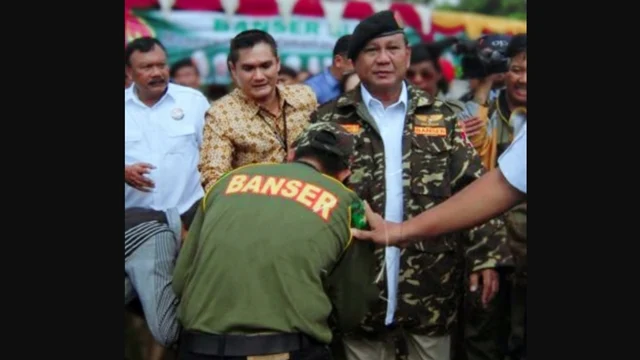 Prabowo Ditunjuk Jadi Menteri Pertahanan, Warganet: Banser Turut Bangga