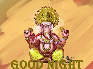 Ganesha Good Night Images