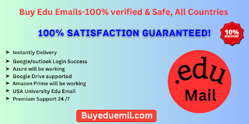 100 % Working  Edu Email – Amazon Prime Or Azure Easy Login Instant Delivery Buy Edu Emails