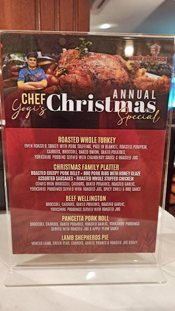 Rockafellers Kitchen & Bar Annual Christmas Special Menu