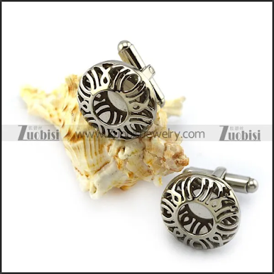 selection of stainless steel cufflinks wholesale