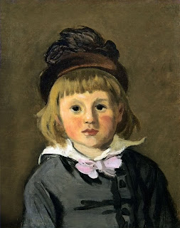 Portrait of Jean Monet Wearing a Hat with a Pompon, 1869.