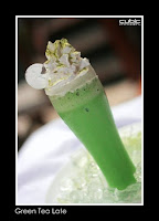 Green Tea Latte Bober Cafe