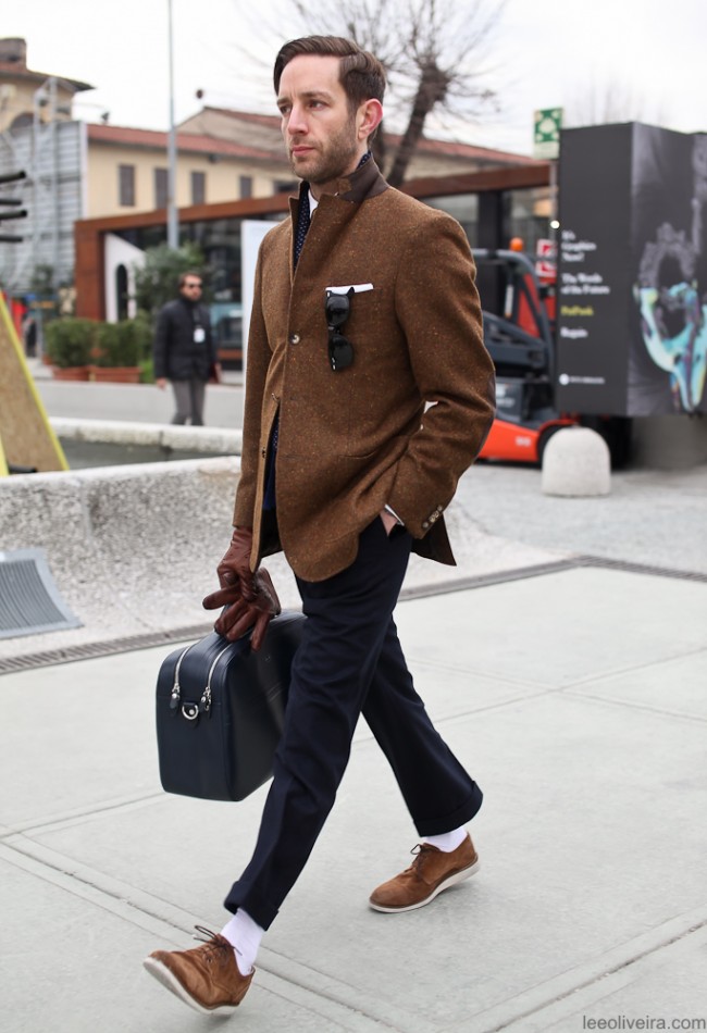 mr-brown-jacket-coat-shoes-pitti-uomo-italian-italy-style-streetstyle ...