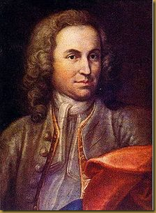 A portrait of a young man, supposedly of Bach, but disputed