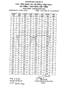 ans key set D code 6,30,64,66,69,74,83 computer opt, nalkoop chalak exam 6 may 2018