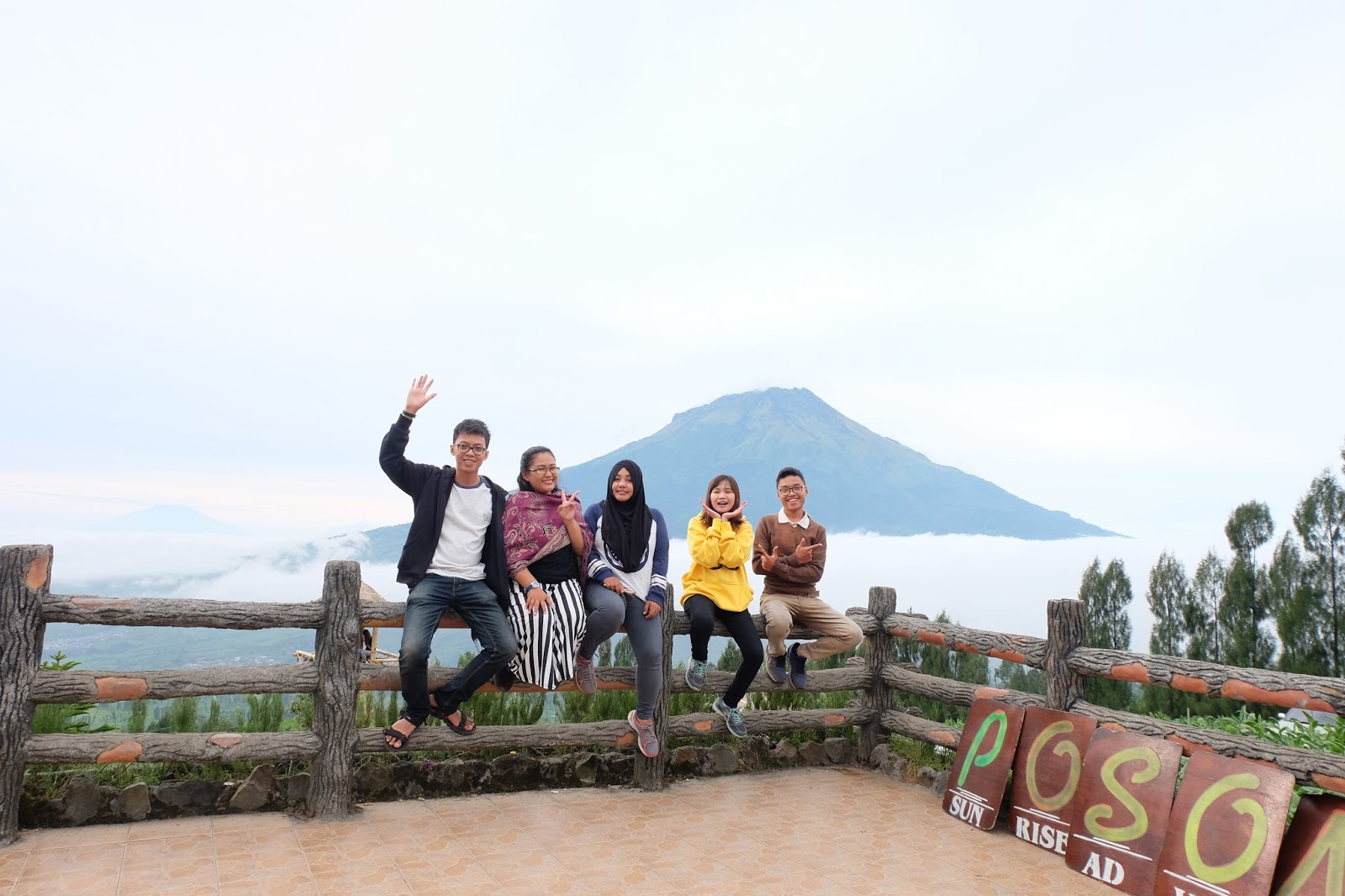 PART 2 Liburan Dieng Nongkrong Di Atas Awan Posong