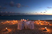 Valentine's Day on Beach