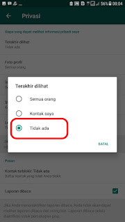 Cara agar terlihat offline di whatsapp dengan mudah dan cepat