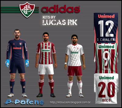 fluminense+brasileir%C3%A3o+2012 PES 2012: Uniforme Fluminense 12/13