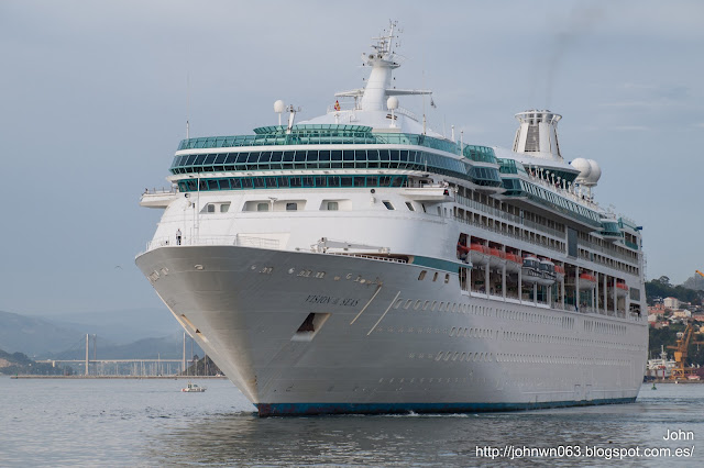 vision of the seas, royal caribbean, puerto de vigo