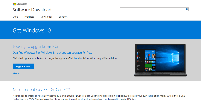 Thumbnail Cara Download Windows 10 Original dan Asli Langsung Dari Microsoft