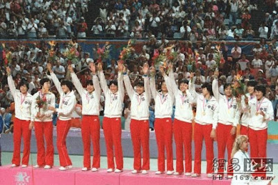 Los Angeles 1984 - China, medalla de oro en voleibol femenino