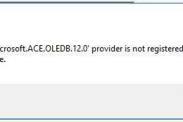 The 'Microsoft.ACE.OLEDB.12.0' provider is not registered on the local machine pada Asp.net MVC C#