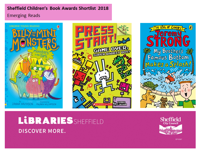 Libraries Sheffield Sheffield Children S Book Award Focus