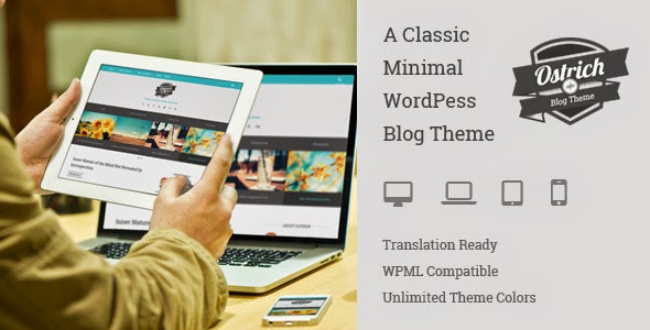 Minimal WordPress Blog Theme