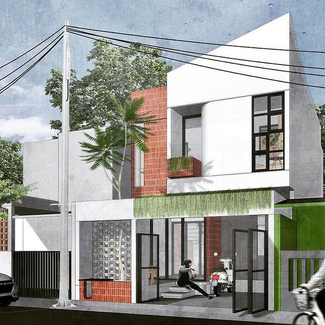 desain rumah minimalis di kampung