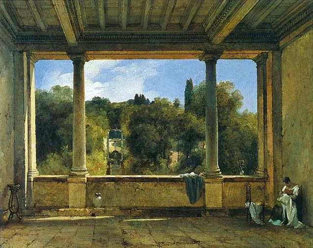 Boguet Didier View from the Upper Loggia of the Villa Aldobrandini at Frascati
