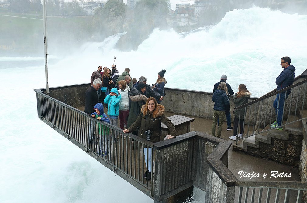 Cataratas del Rin en Suiza