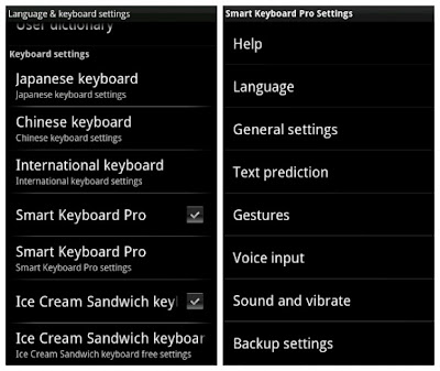 smart keyboard pro for android