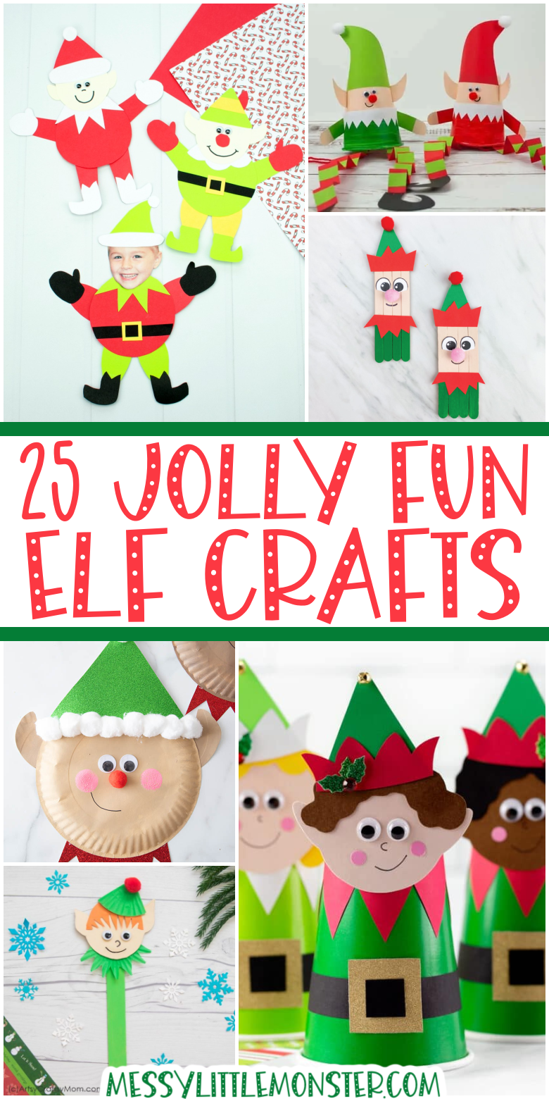 Elf craft ideas. Easy elf crafts for kids