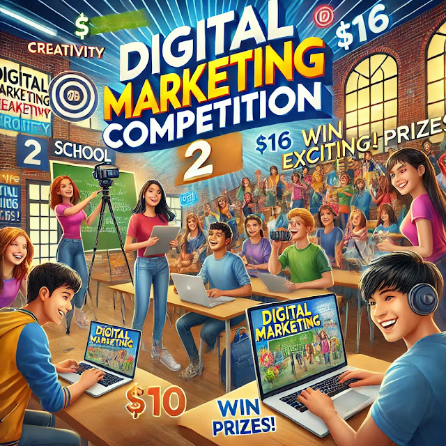 Digital Marketing Competition 2: Unleashing Creativity and Teamwork at Shri Sai Public School
