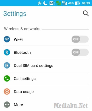 Hotspot HP Asus ZenFone